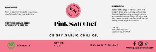 Crispy Garlic Chili Oil